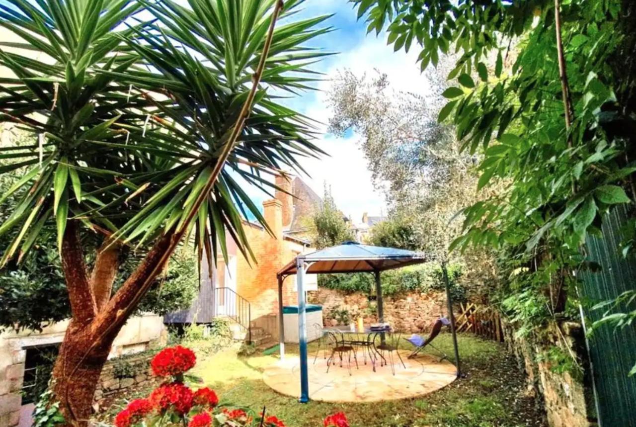 Le Patio, Coeur De Ville Avec Garage Et Jardin Ванн Екстер'єр фото