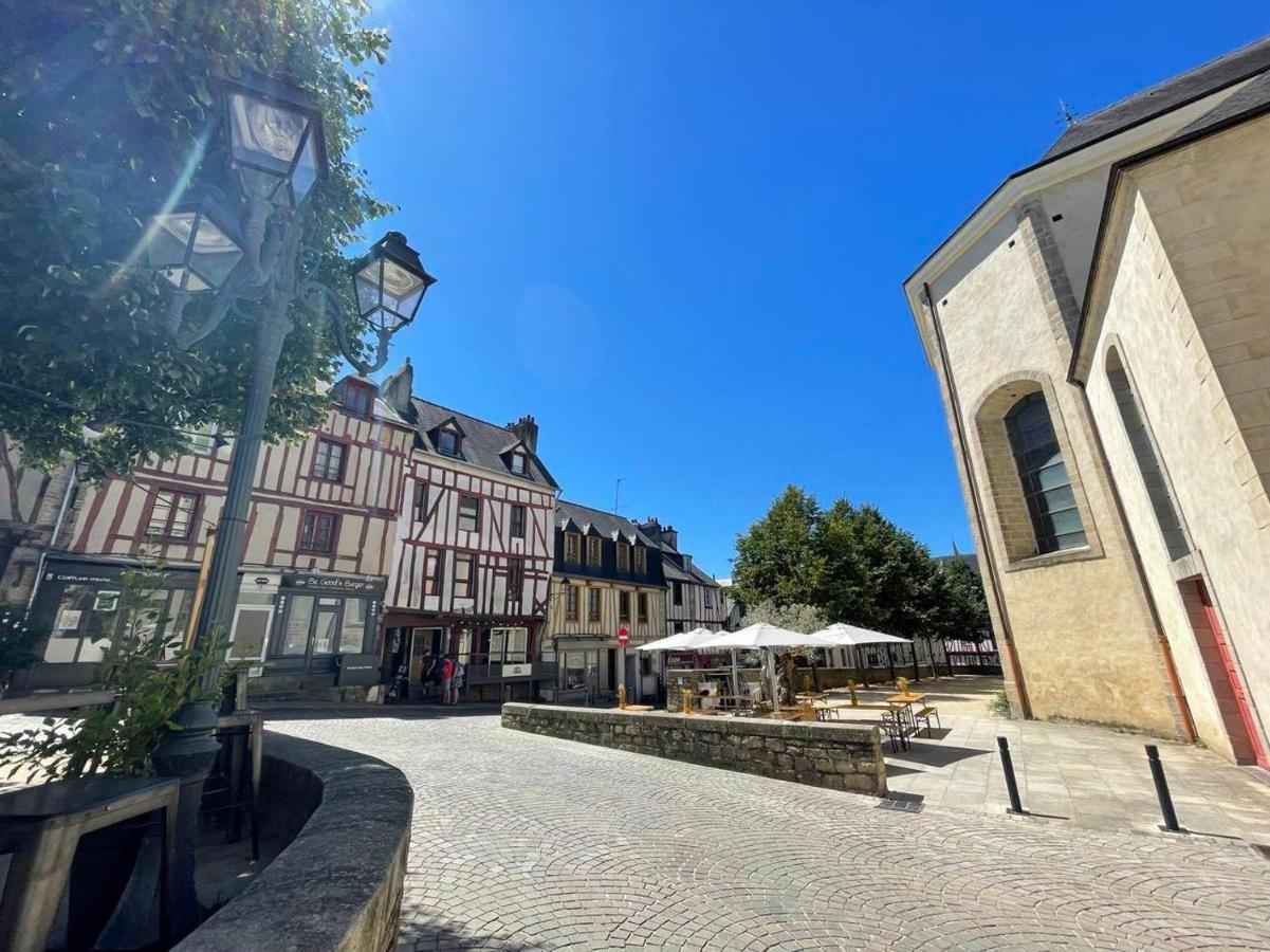 Le Patio, Coeur De Ville Avec Garage Et Jardin Ванн Екстер'єр фото